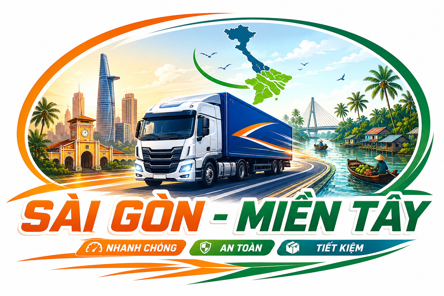 Vận chuyển hàng hóa Sài Gòn đi miền Tây - Vận tải Lê Chung Vận chuyển hàng hóa Sài Gòn đi miền Tây - Vận tải Lê Chung
