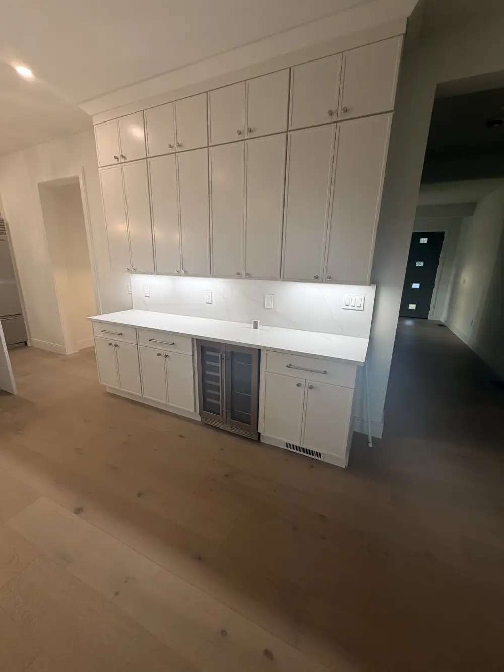 Recently completed home remodeling project