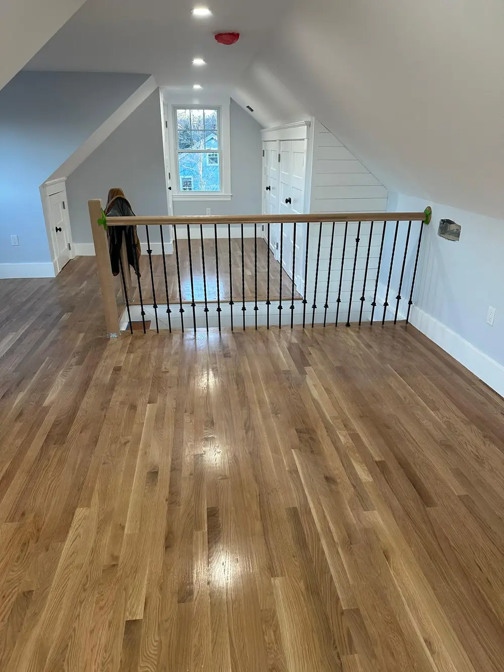 Professional general contracting crew at work on a home remodel