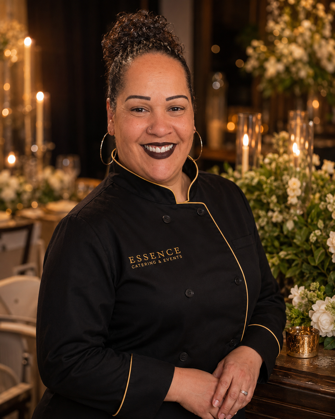 Yvonne, owner of Essence Catering and Events