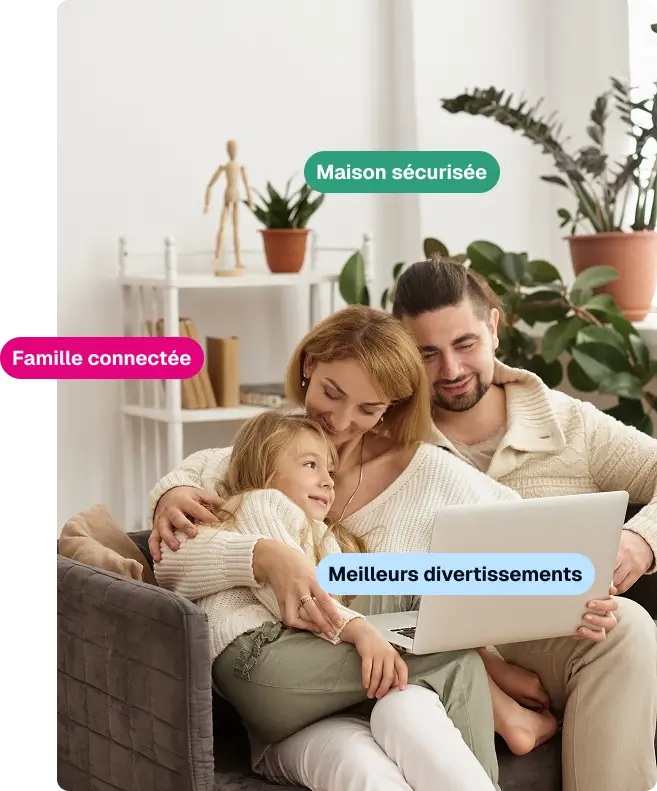 Famille heureuse
