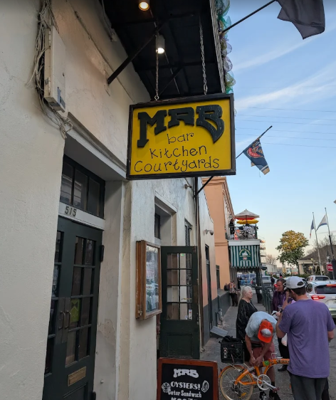MRB Bar & Kitchen oyster spot in New Orleans