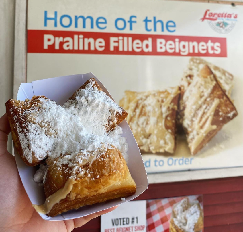 Loretta's at The French Market beignet stop in New Orleans