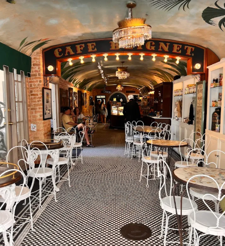 Cafe Beignet Royal Street beignet stop in New Orleans