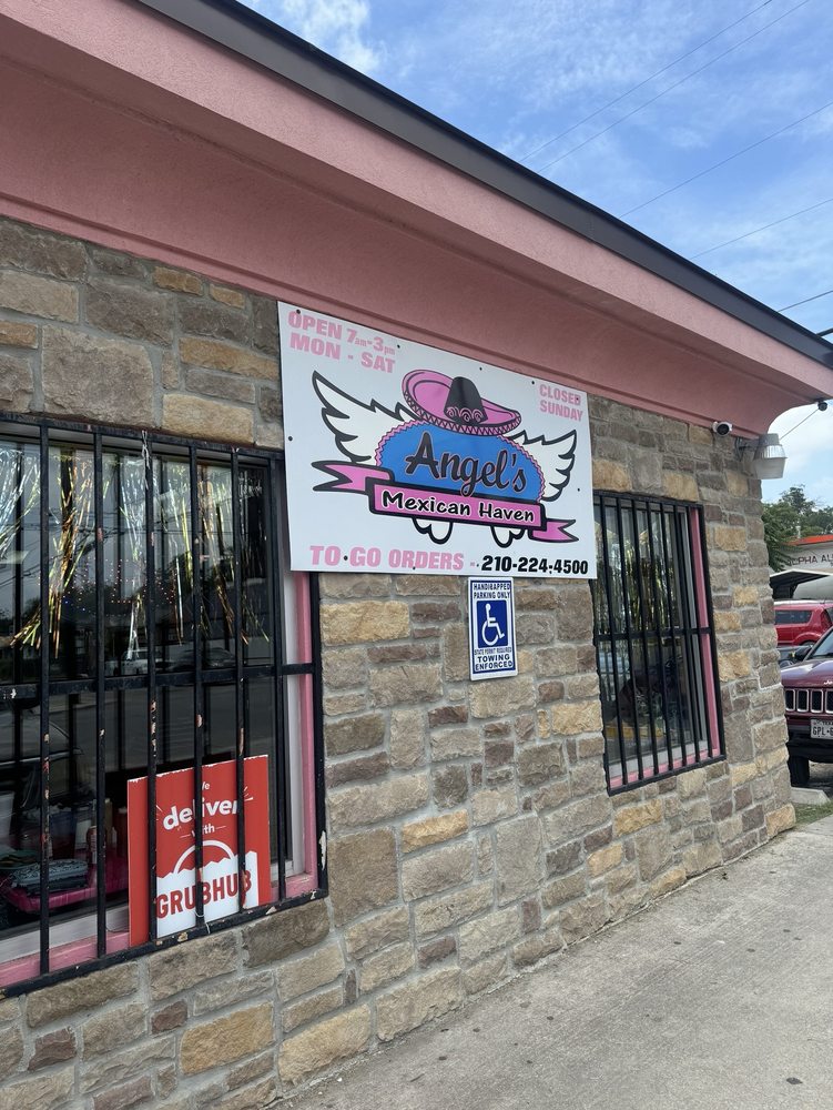 Angel's Mexican Haven - on Commerce St breakfast spot in San Antonio