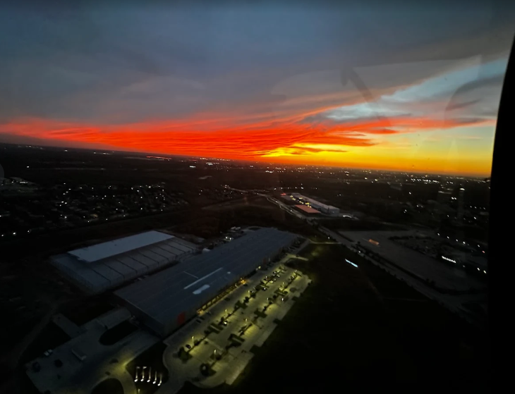 Leading Edge flight experience