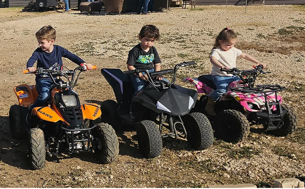 Family ATV experience near San Antonio
