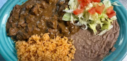 Carne Guisada Plate