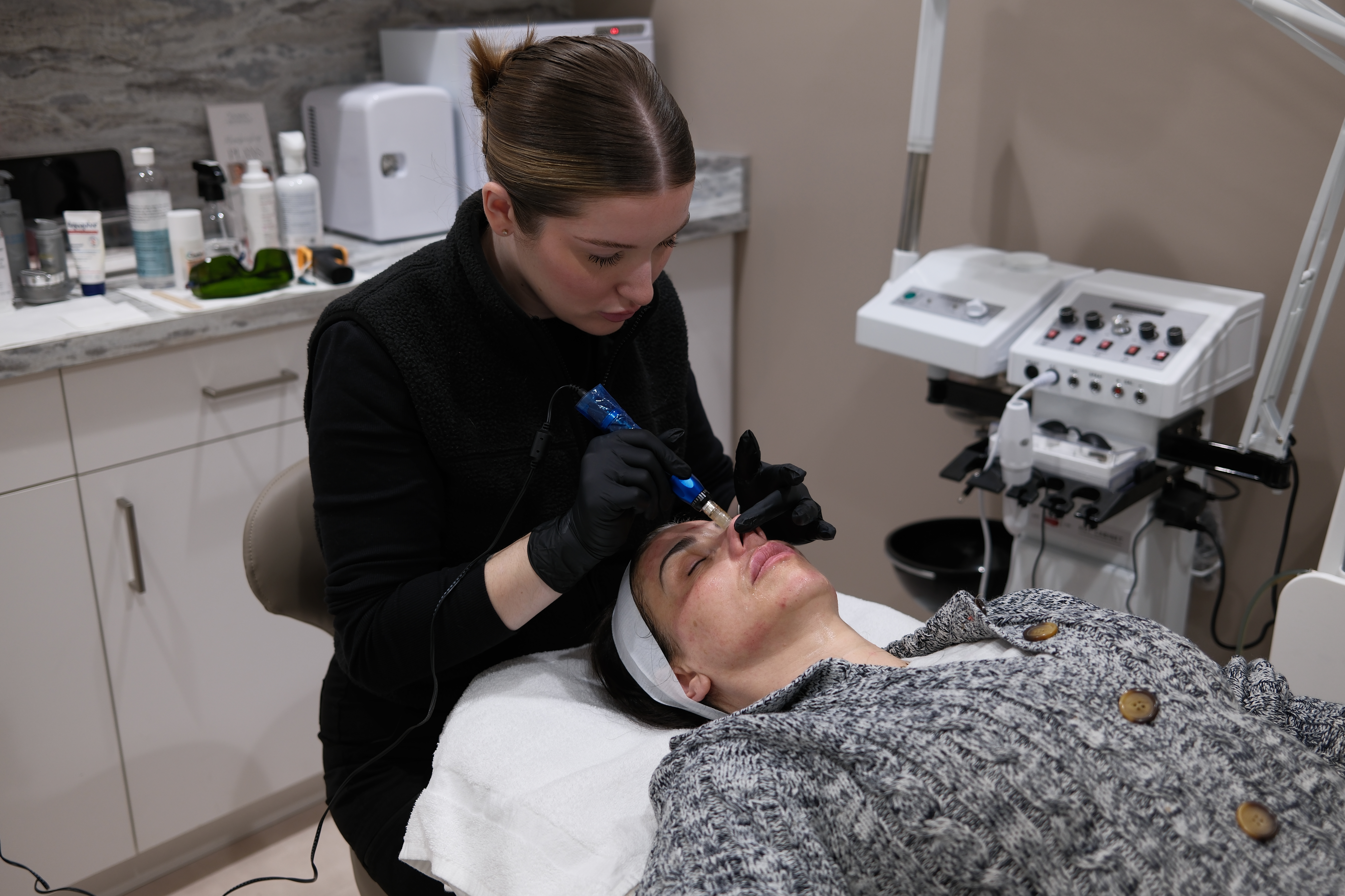Demma Aesthetics treatment room, Boston