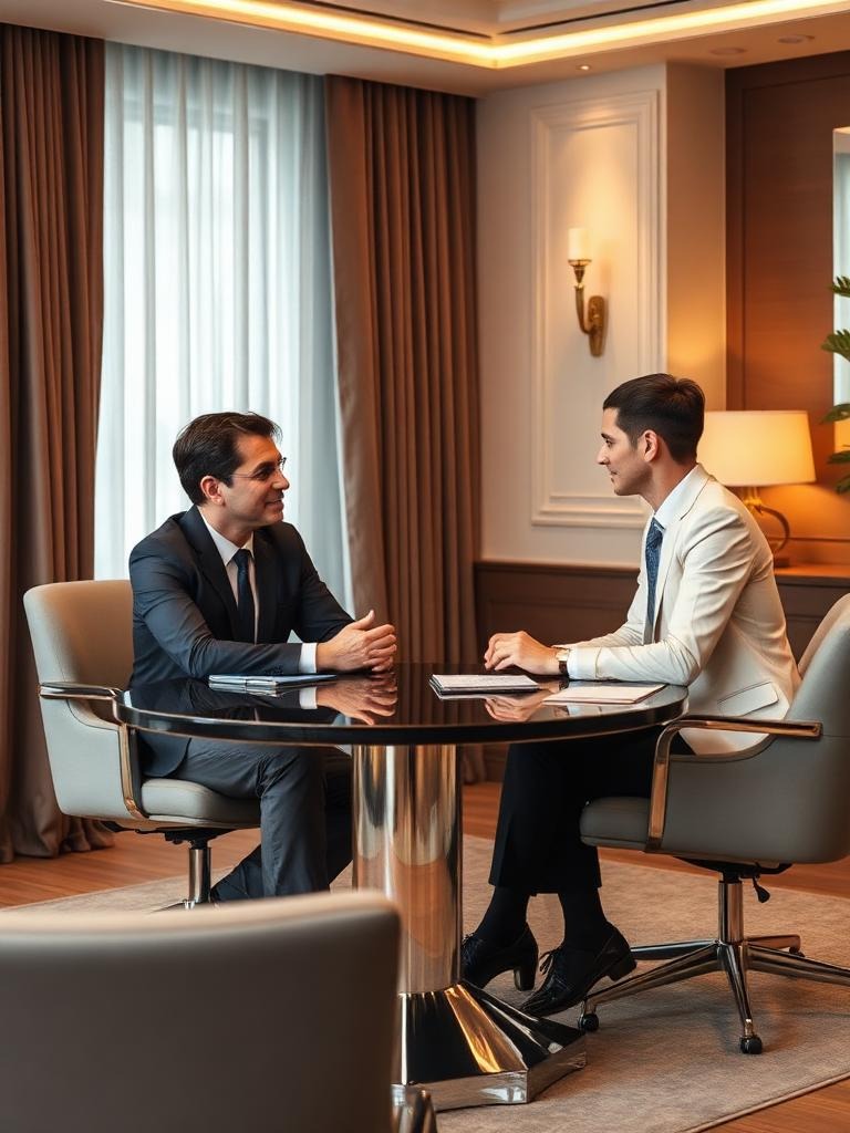 Executive coaching conversation