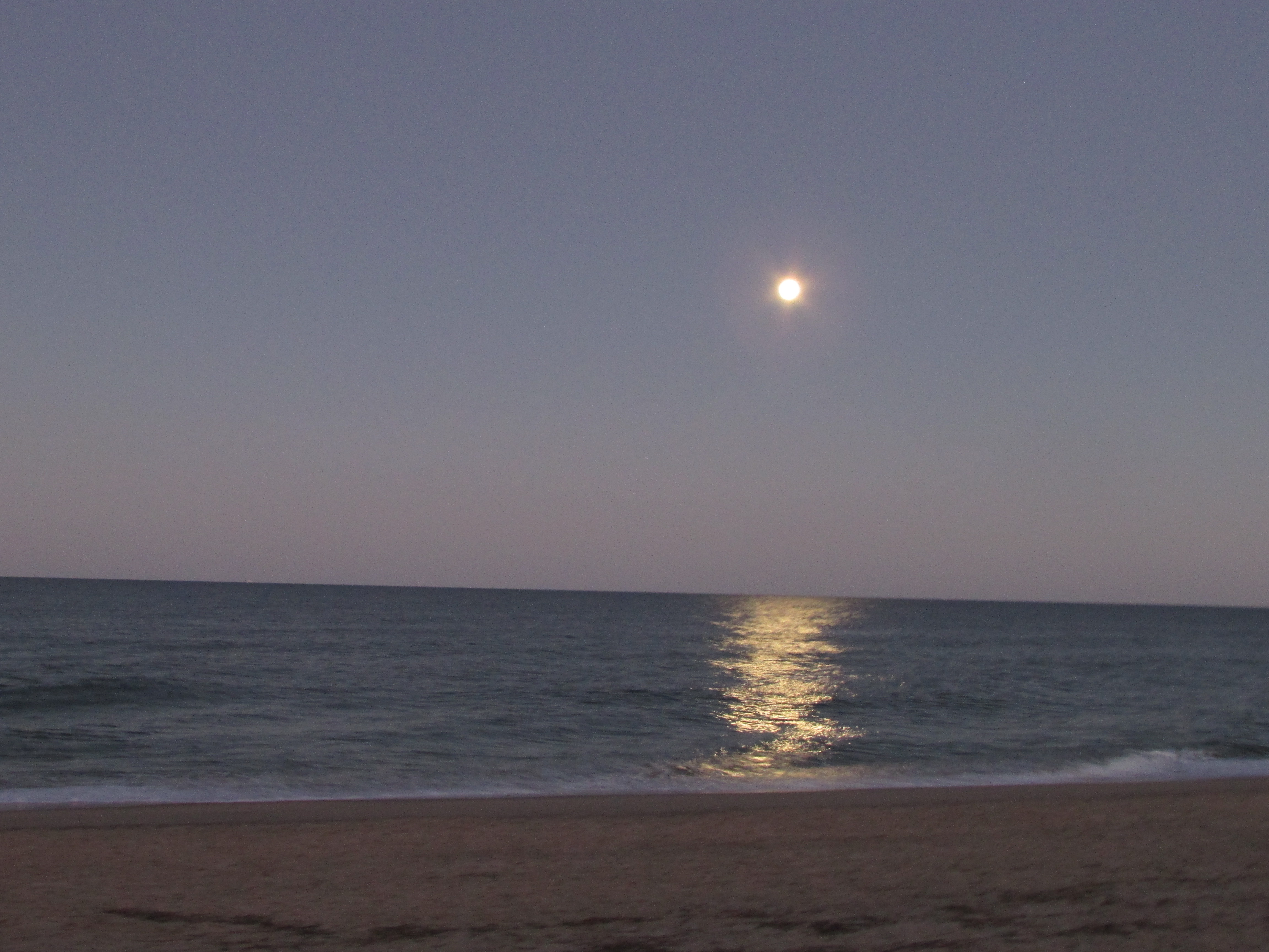 seeing stars blog post with moon over ocean seeing stars blog post with moon over ocean