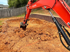 Storm damage clean up in Madison county