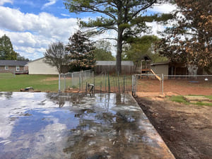 Land clearing in Madison county