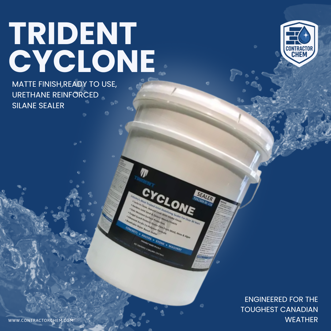 Trident Cyclone Matte Finish Sealer – Joint Stabilizer for Pavers