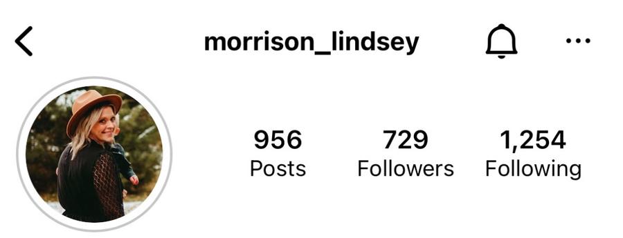 morrison_lindsey profile: 729 followers
