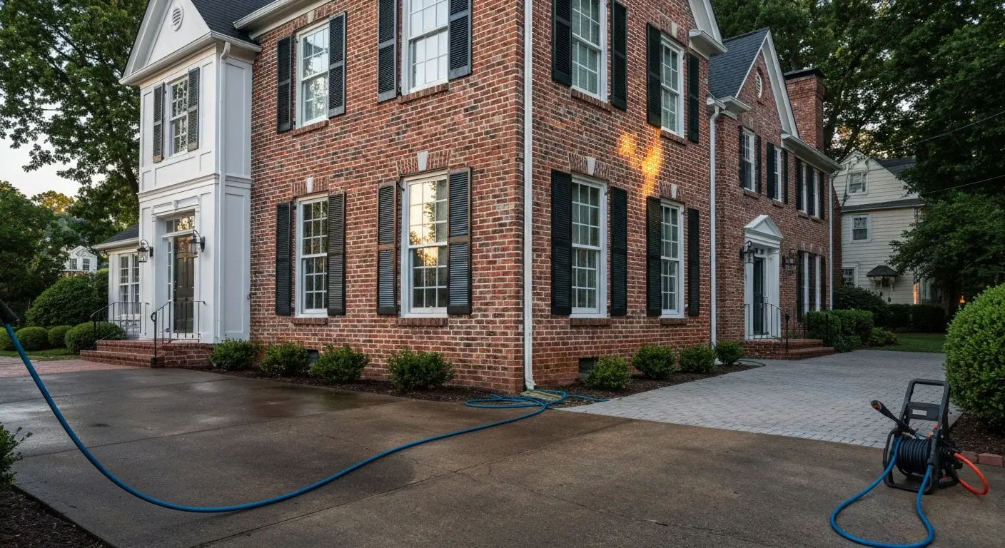 House washing service in Fairfax