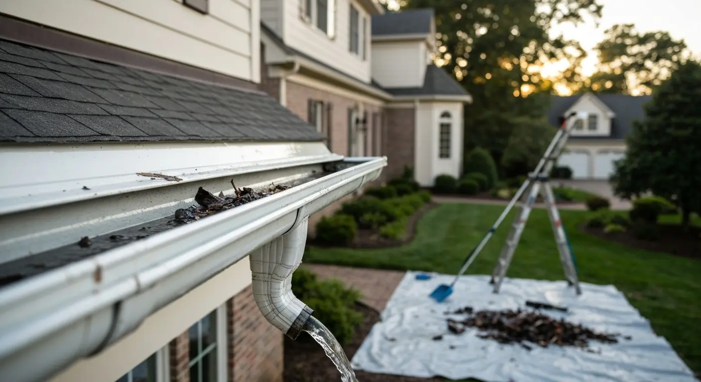 Gutter cleaning service South Riding