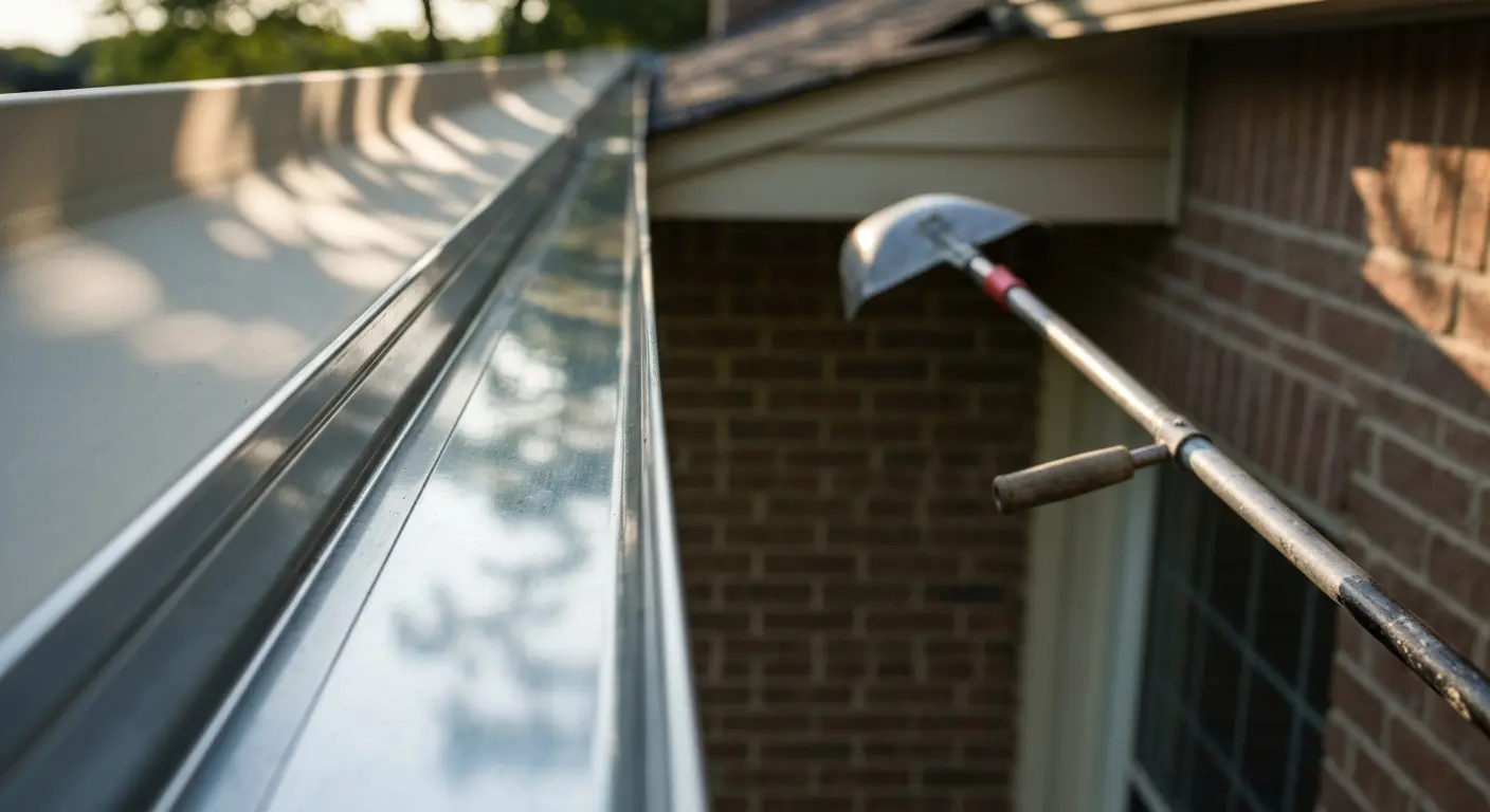 Gutter cleaning service