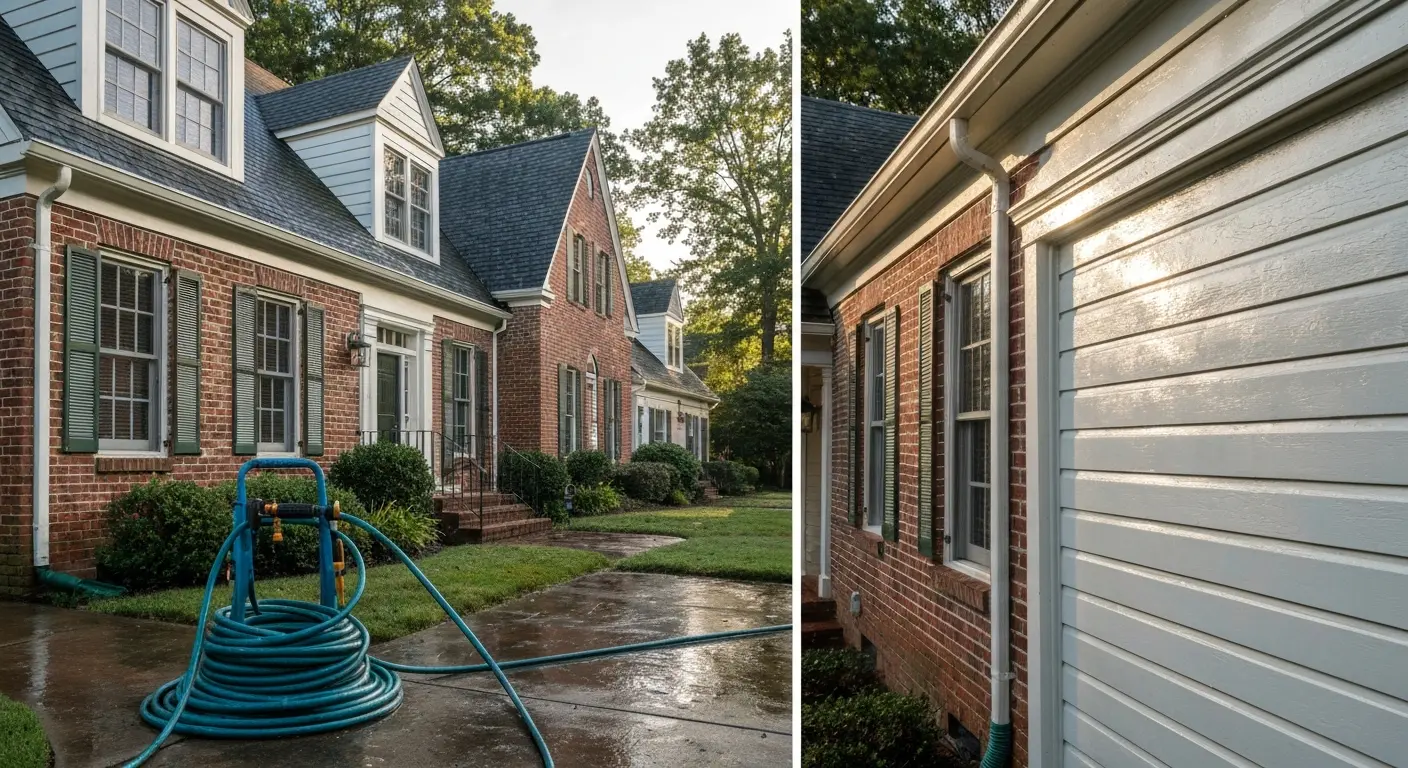 House washing in Leesburg