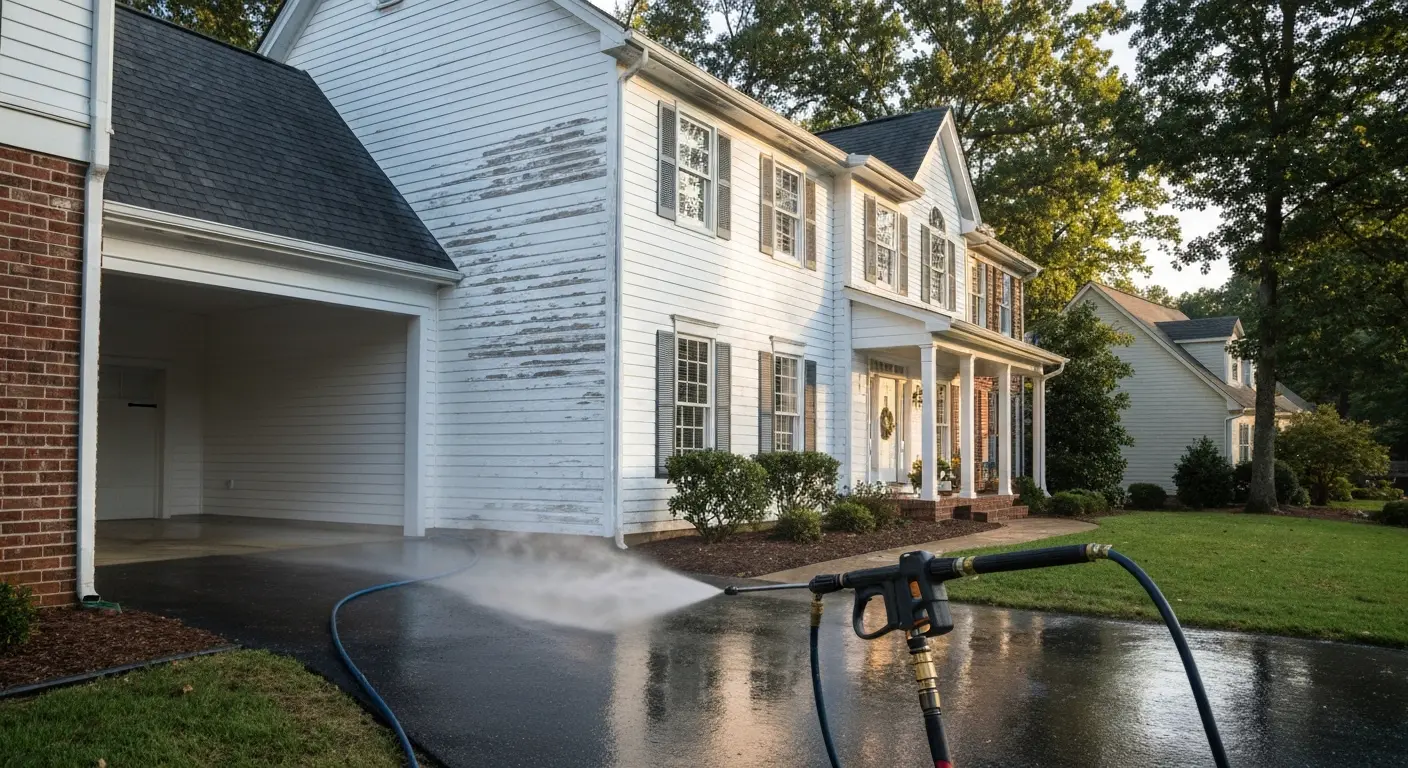 House washing project