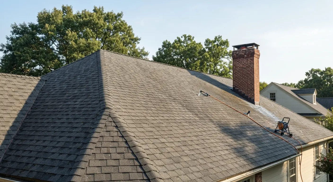 Roof washing results in Fairfax