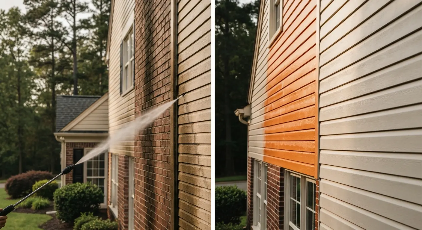 House washing in Great Falls
