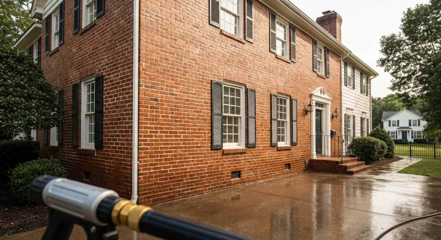House pressure washing service in Bristow