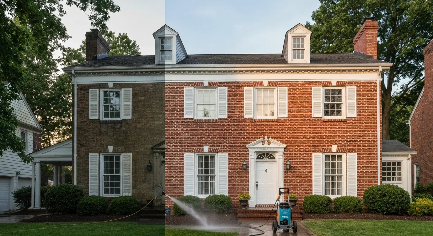 House washing service in Falls Church