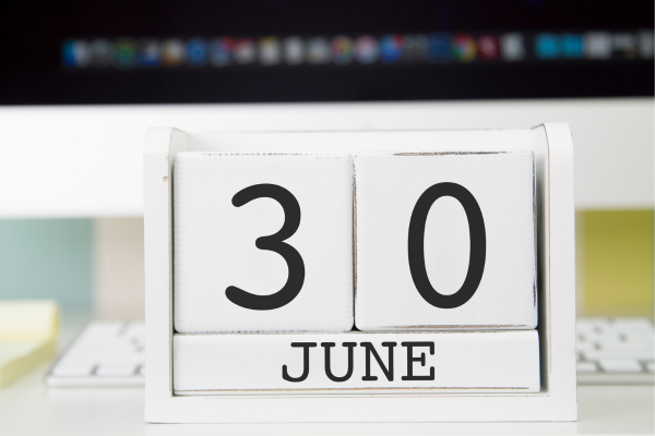 End of Financial Year June 30