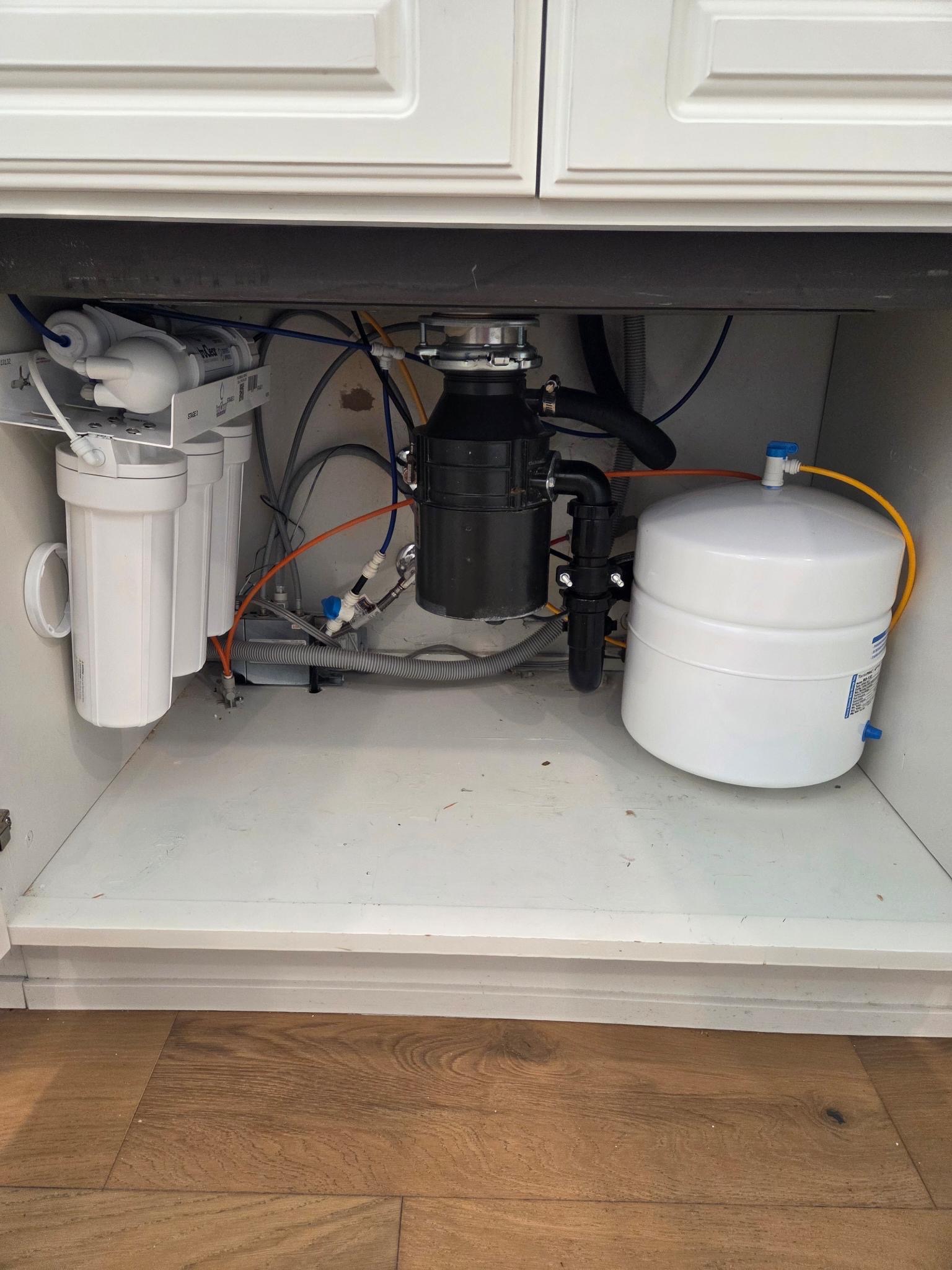 Water filtration installation project