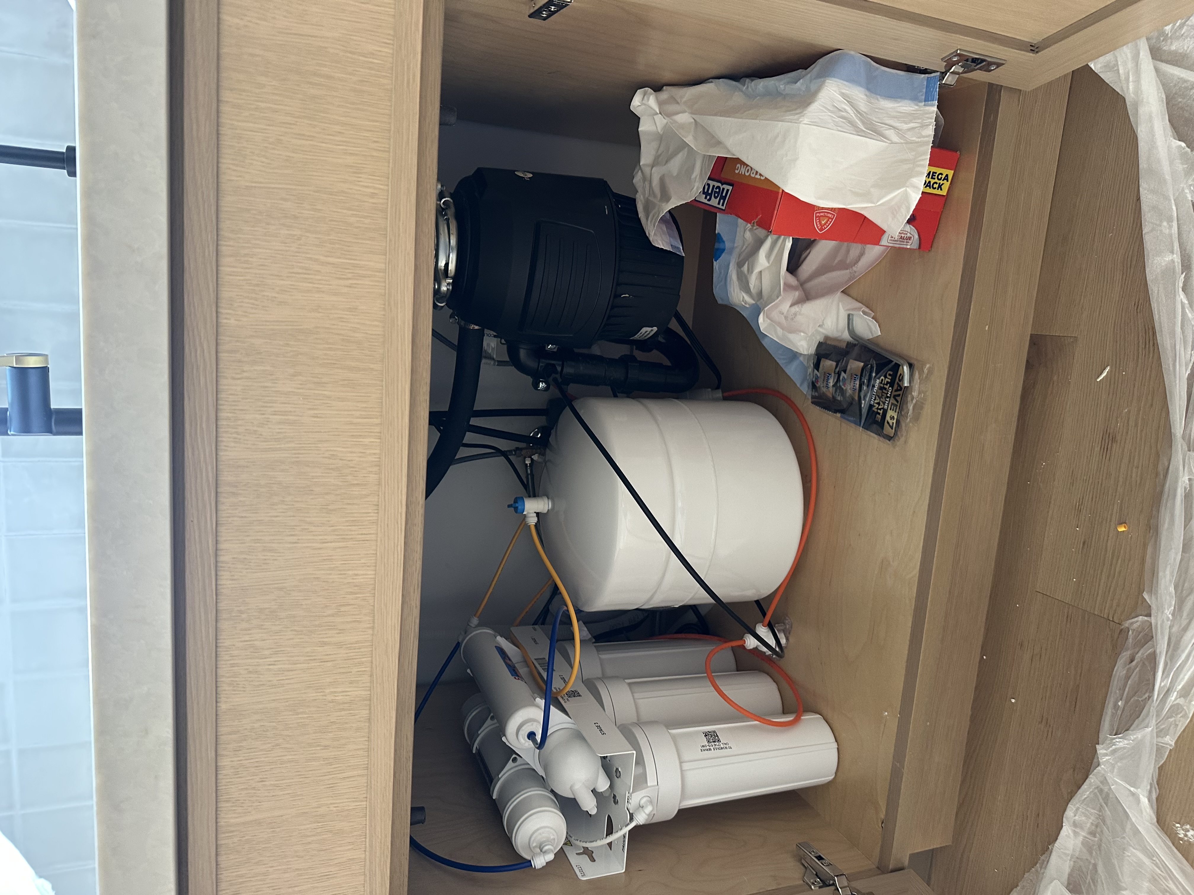 Water filtration installation project