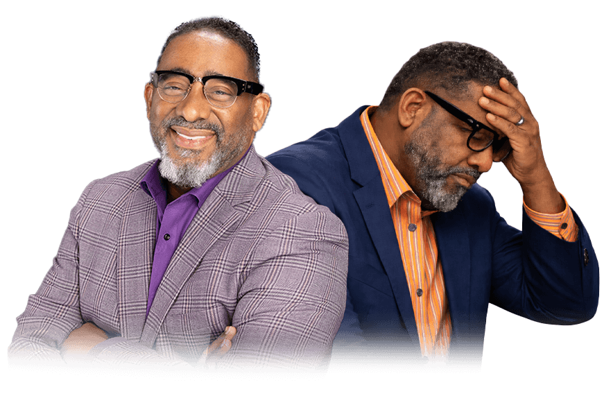 Comparison of an AI-powered agency architect vs a manual operator limited by personal capacity.