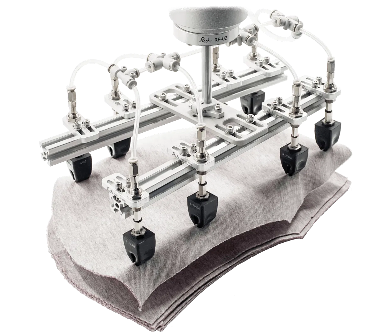 Pinza suave para textil