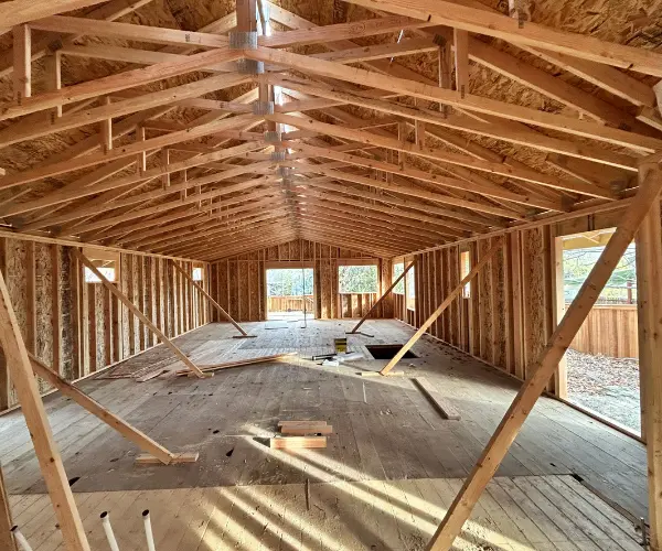 Custom home remodel underway in Bend, Oregon