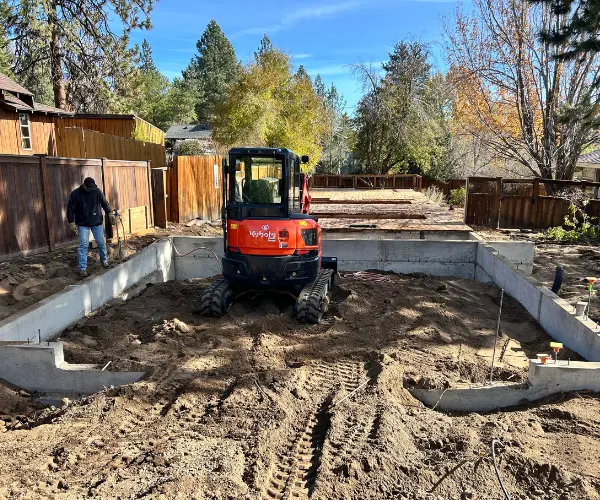 Excavation services in Deschutes County