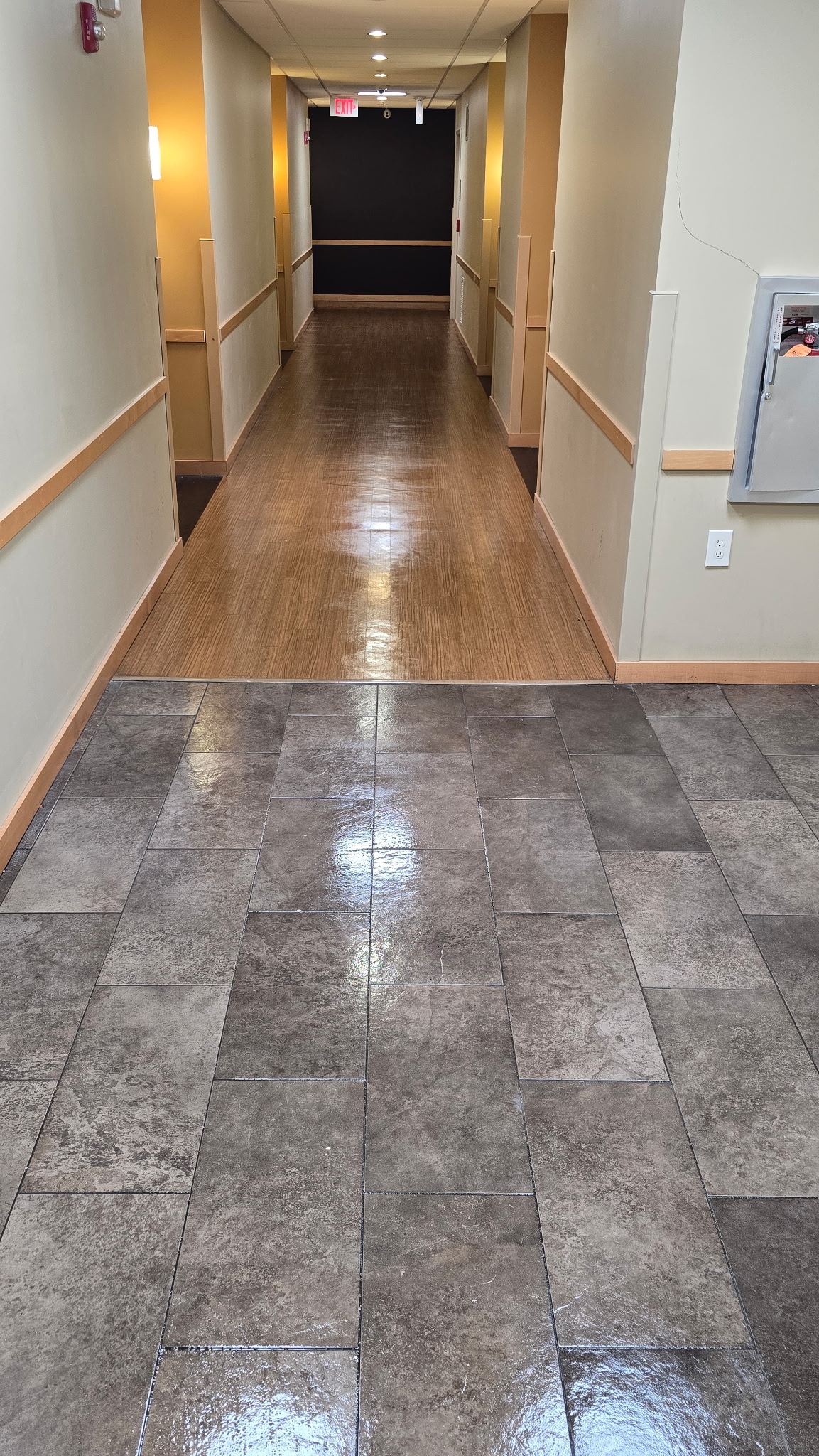 Cleaning job after — commercial space, Milwaukee WI