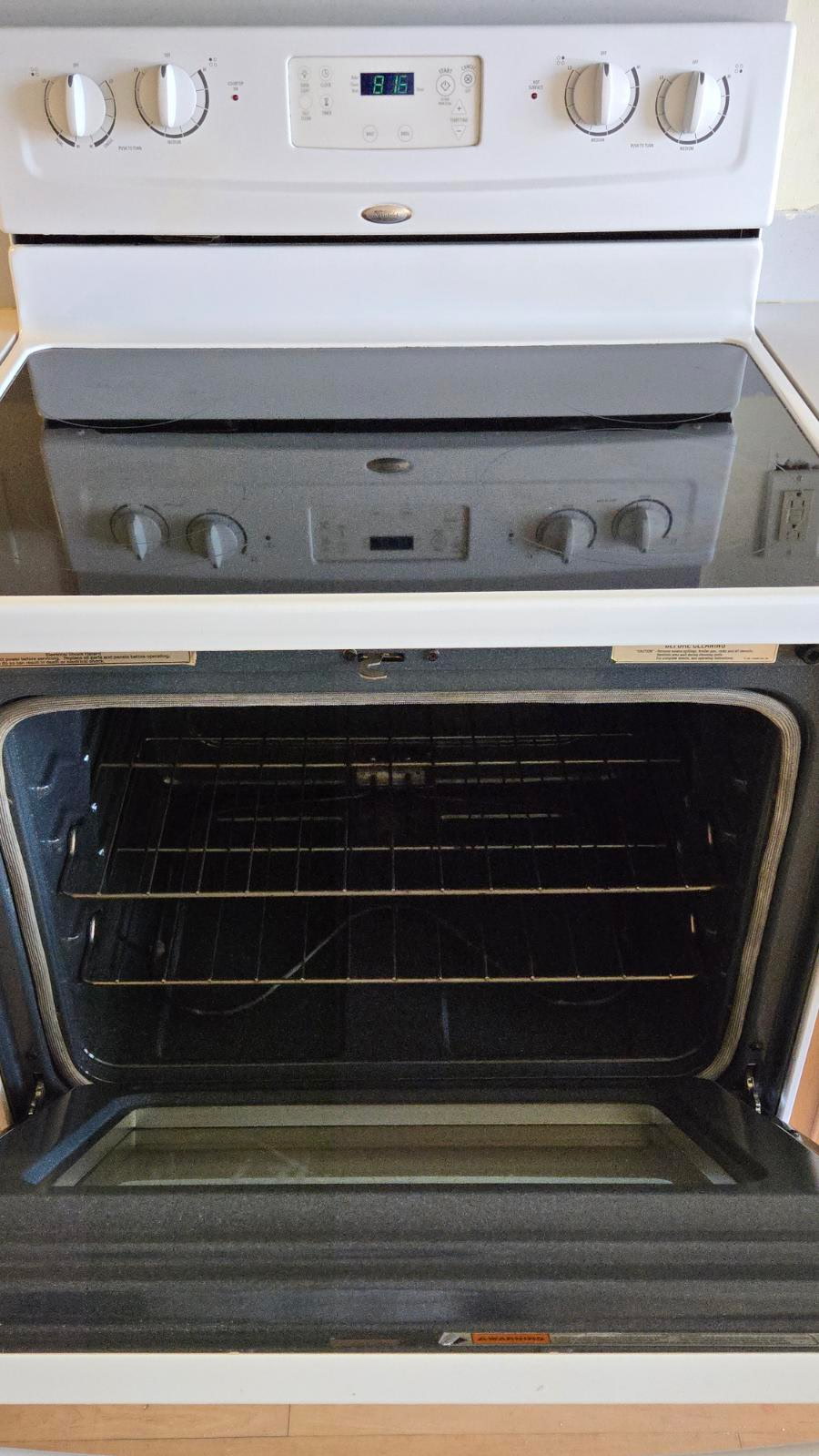 Cleaning job after — stove oven, Milwaukee WI