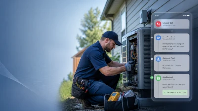 Busy HVAC tech on the job, misses a call