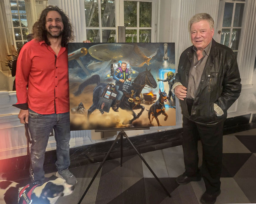 Ori with William Shatner