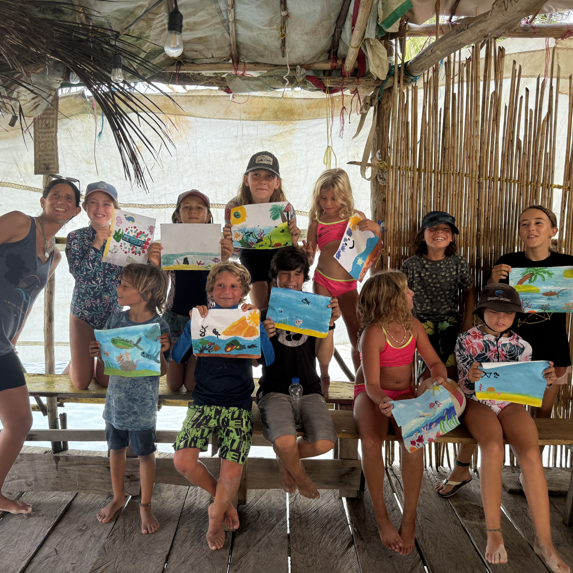 Ocean conservation moments in Guna Yala