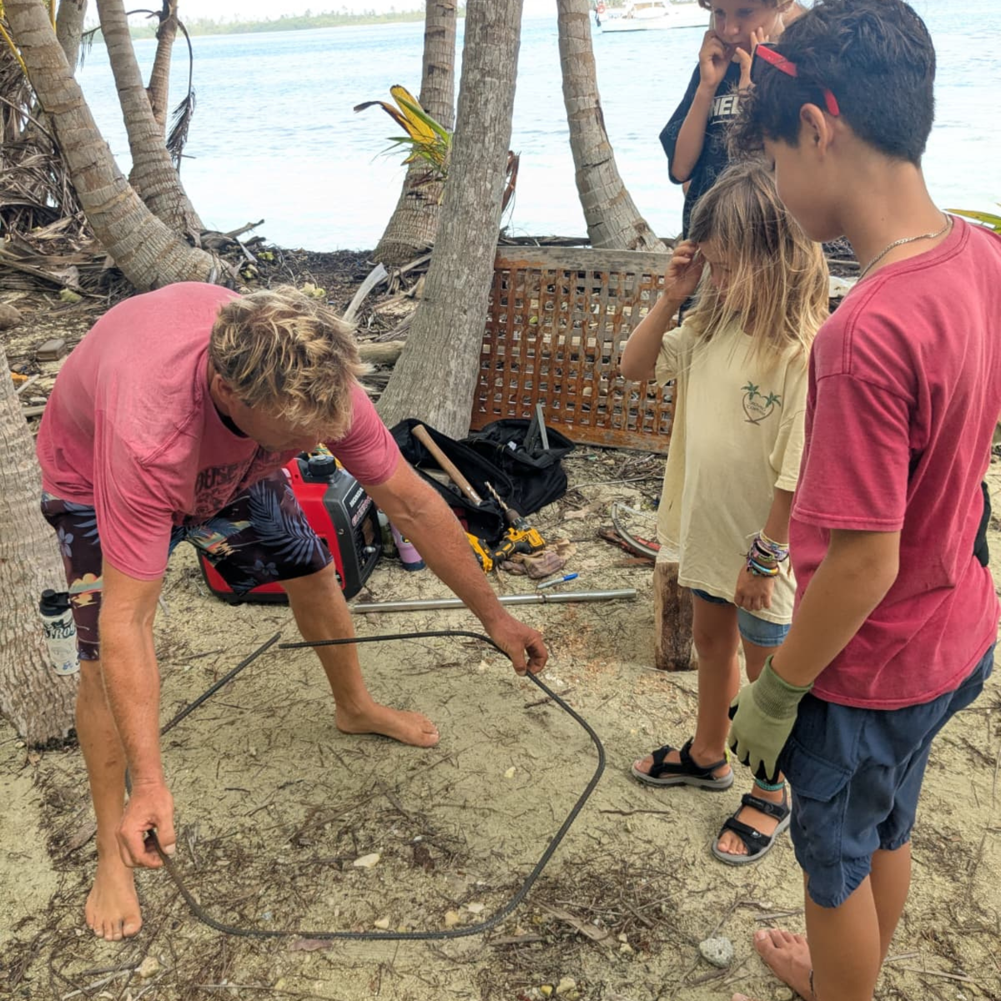 Ocean conservation moments in Guna Yala