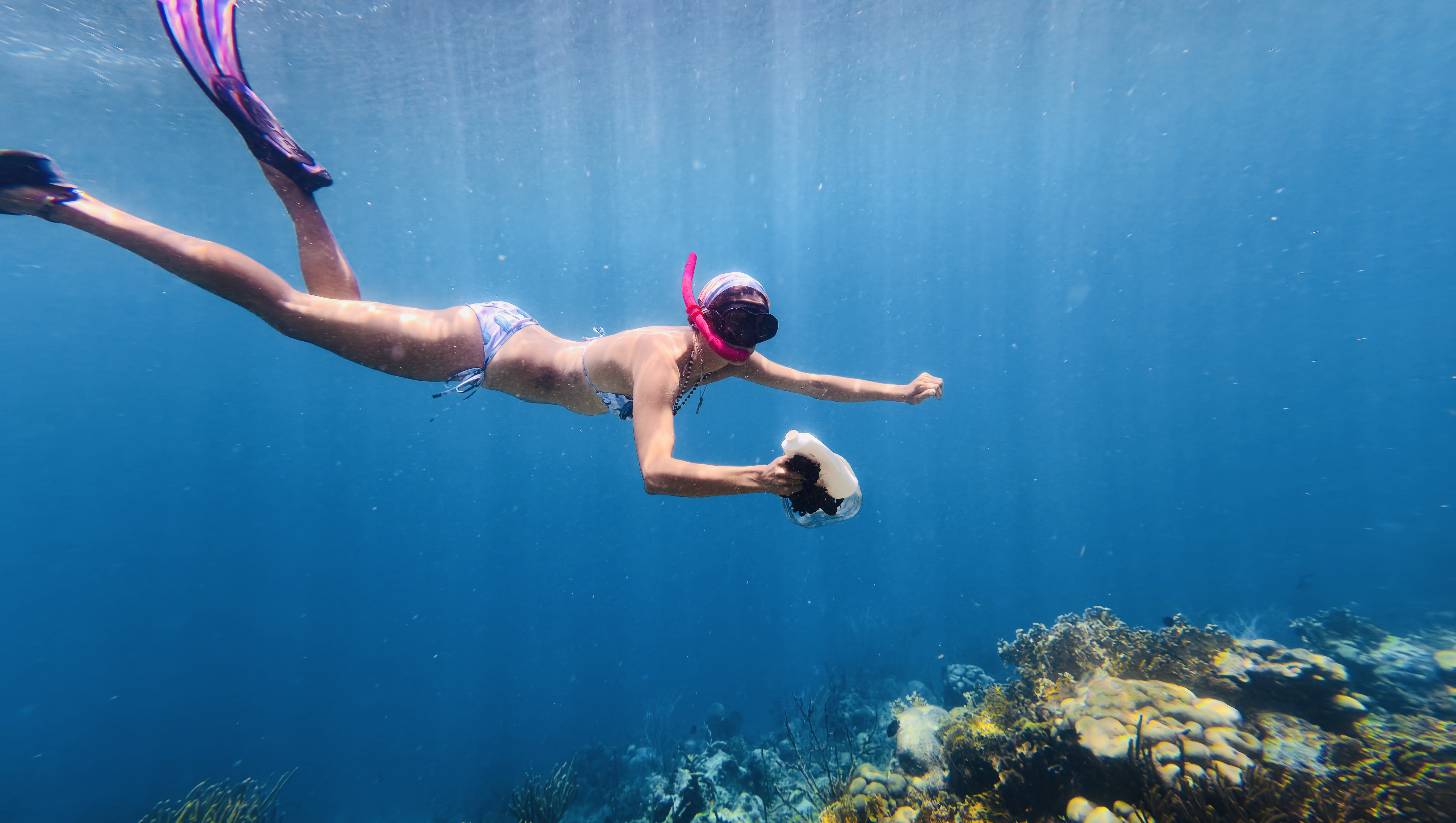 Ocean conservation moments in Guna Yala