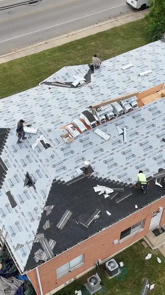 Aurora Carpentry roofing work