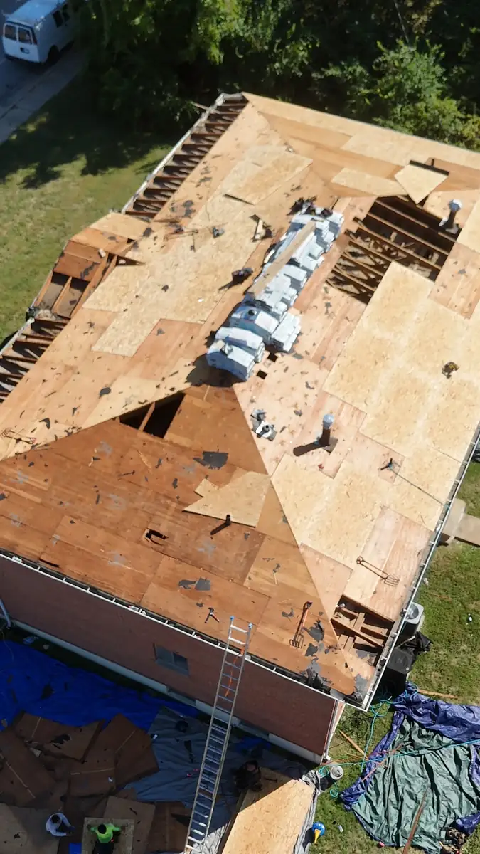 Aurora Carpentry exterior structural repair project