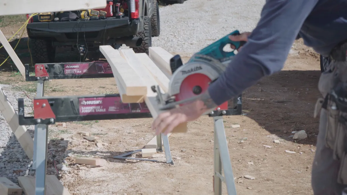 Aurora Carpentry metal building construction project