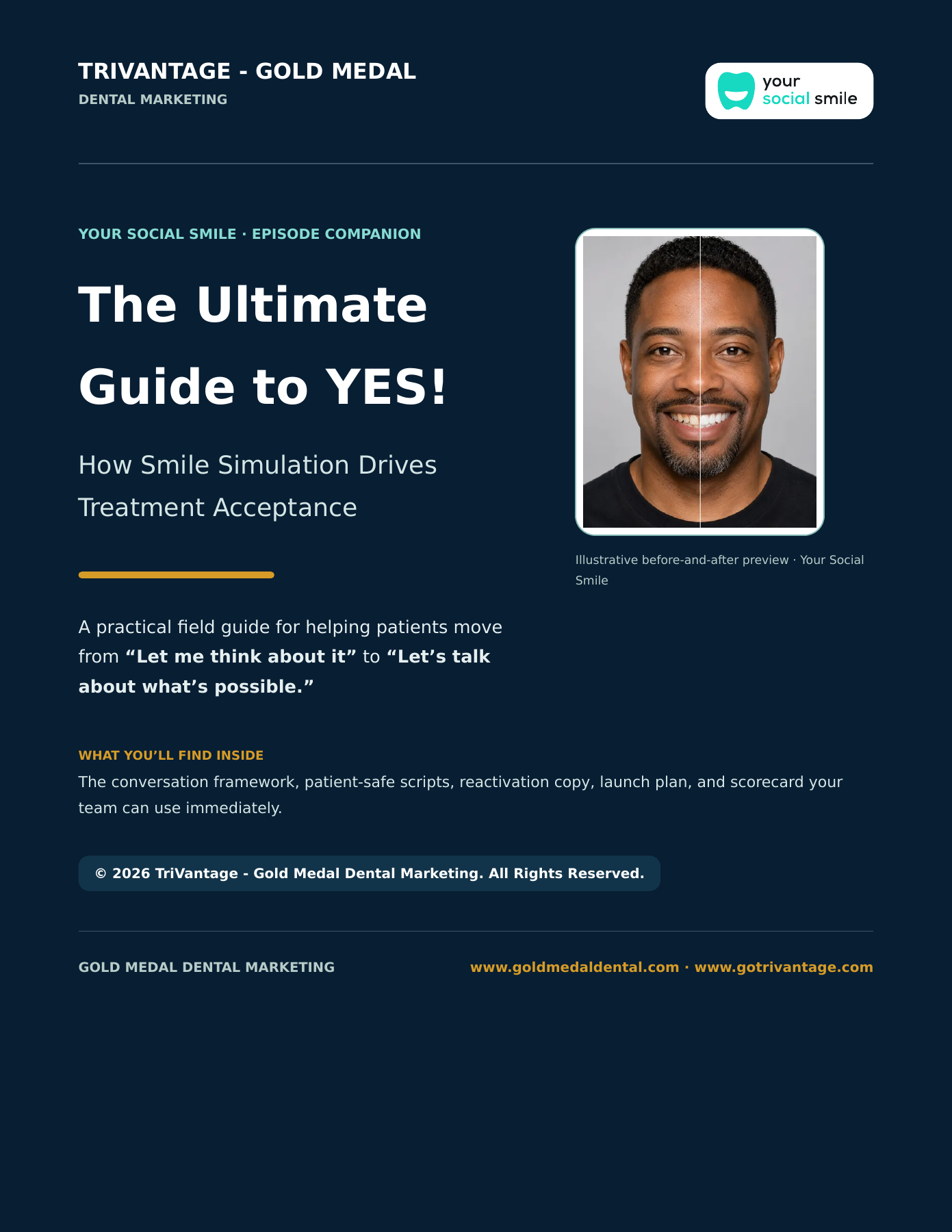 The Ultimate Guide to YES! — How Smile Simulation Drives Treatment Acceptance
