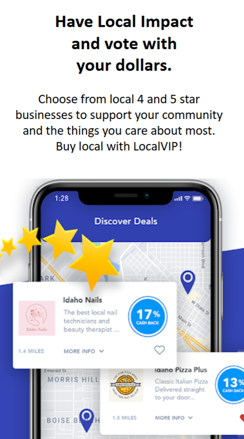 LocalVIP App Screen 3