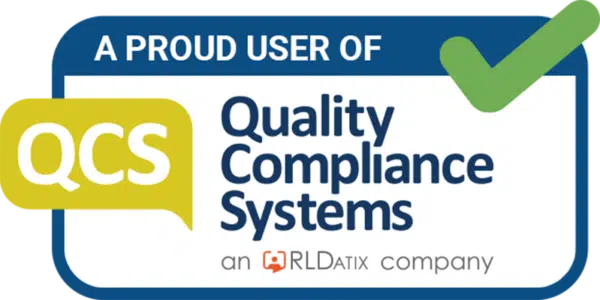 A Proud User of Quality Compliance Systems
