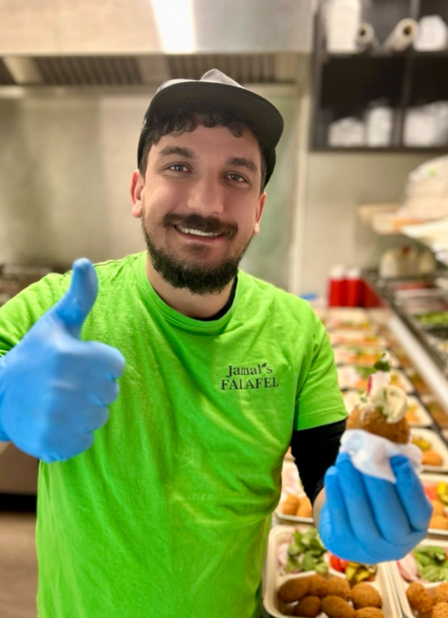 beste veganske falafel i Oslo