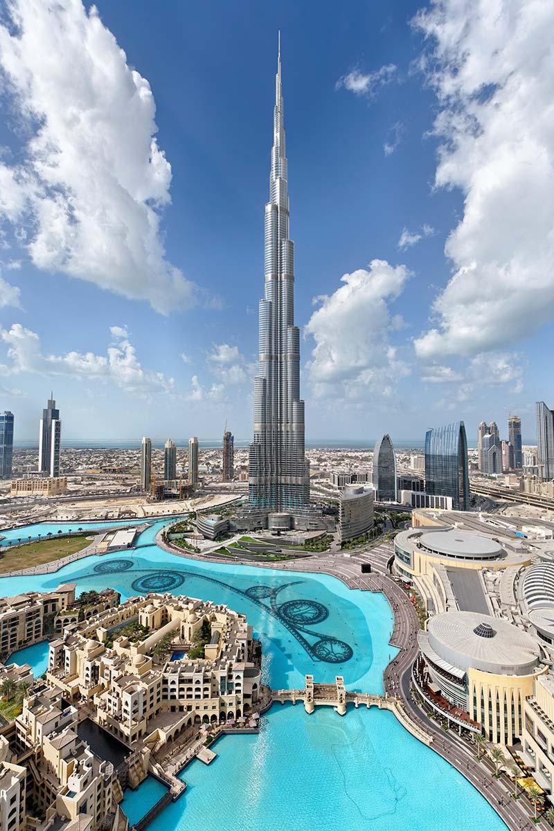 Burj Khalifa in Downtown Dubai